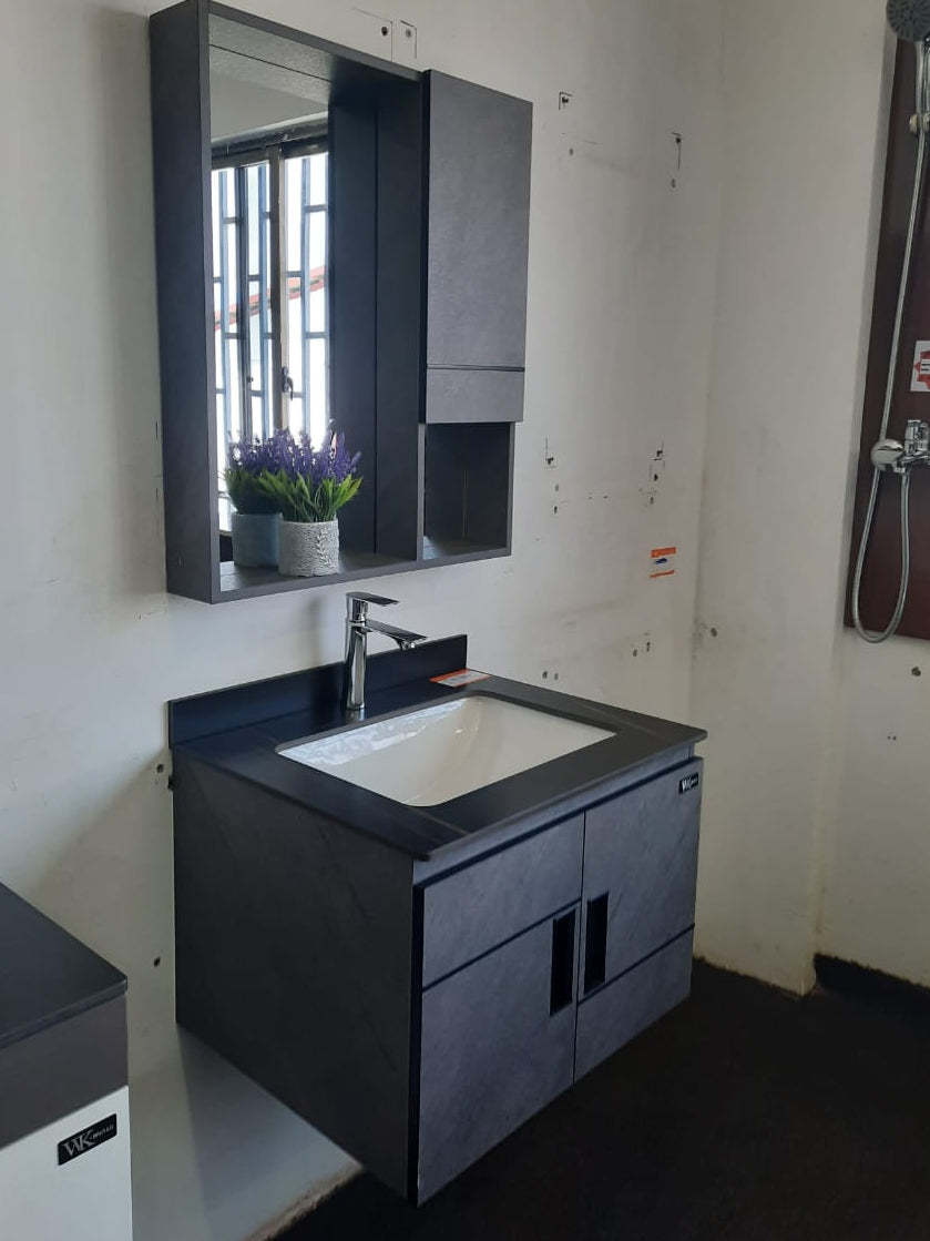 Hand Wash Cabinet Basin. With granite top. (Medium size)