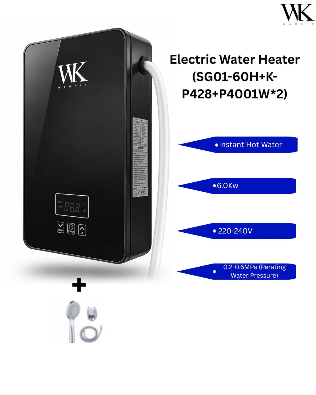 Shower Water Heater WK.