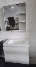 Hand Wash Cabinet Basin with Smart mirror. Folded door. 800x500mm