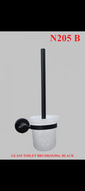 Glass Toilet brush. Back