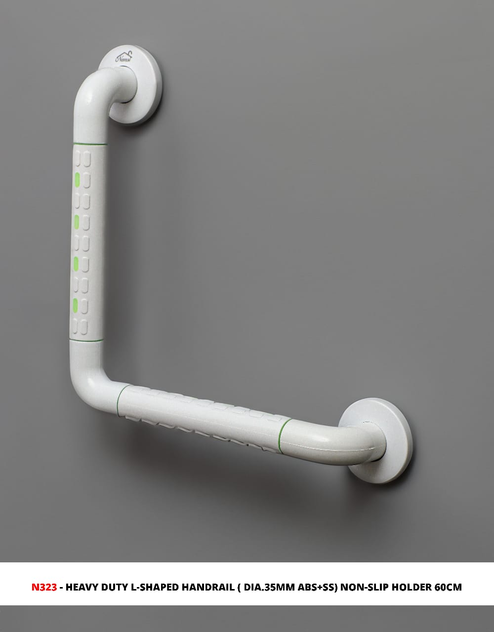 L-Shape Hand Rail. Heavy duty.