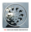 Floor Strainer. 15x15 Polished.