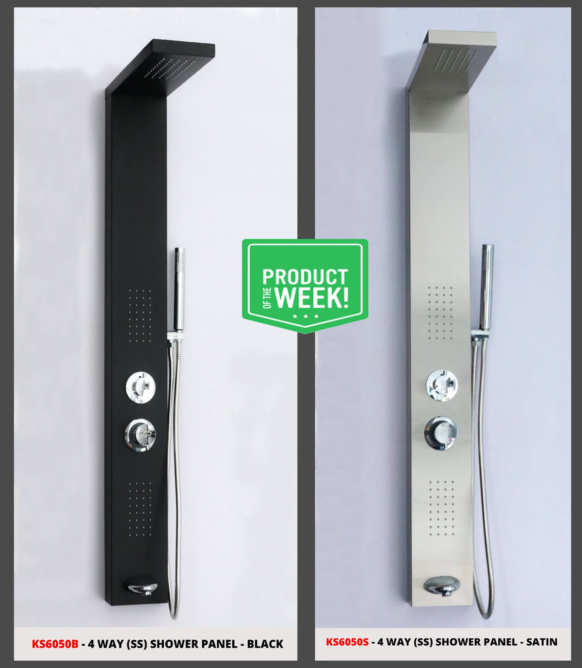 4Way Shower Panel