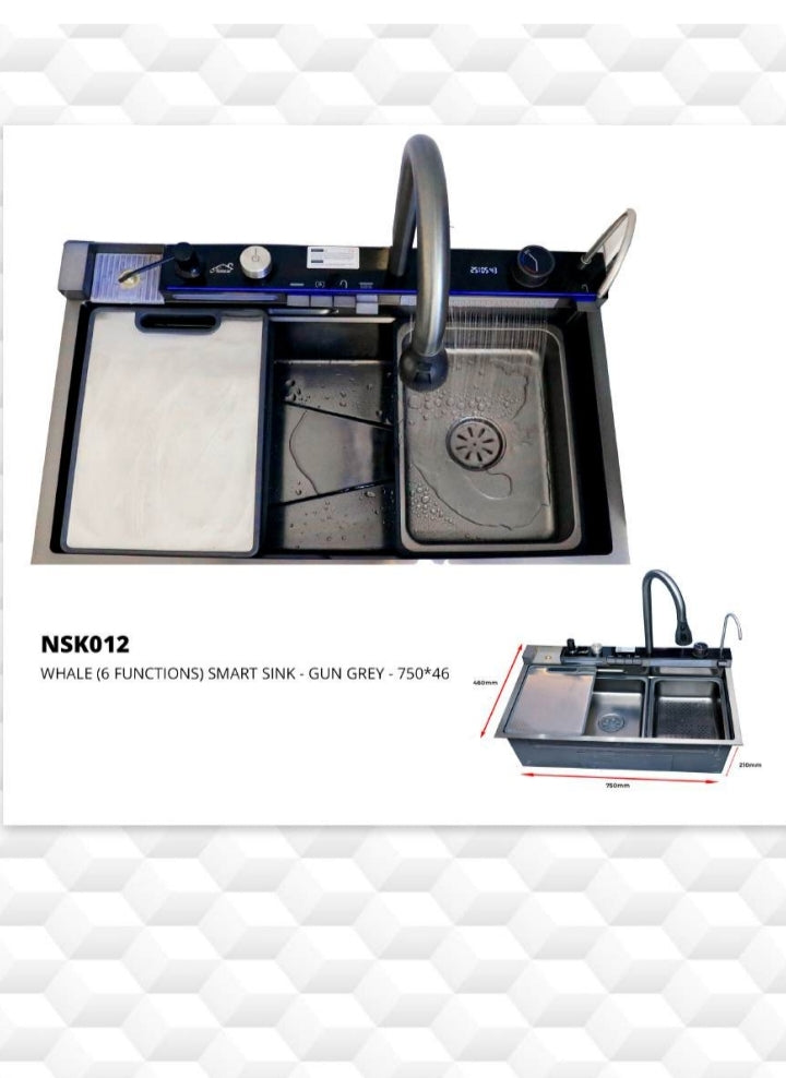 Smart Piano Stainless Kitchen Sink.