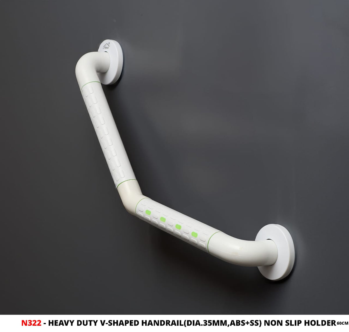 V-Shape Hand Rail heavy duty. Non slip