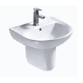 Half pedestal hand wash basin