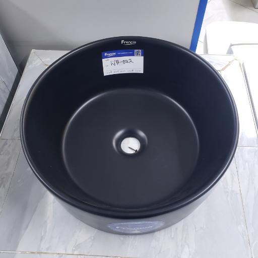 Worktop hand wash basin. Round