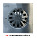 Floor Strainer, Unpolished 15x15