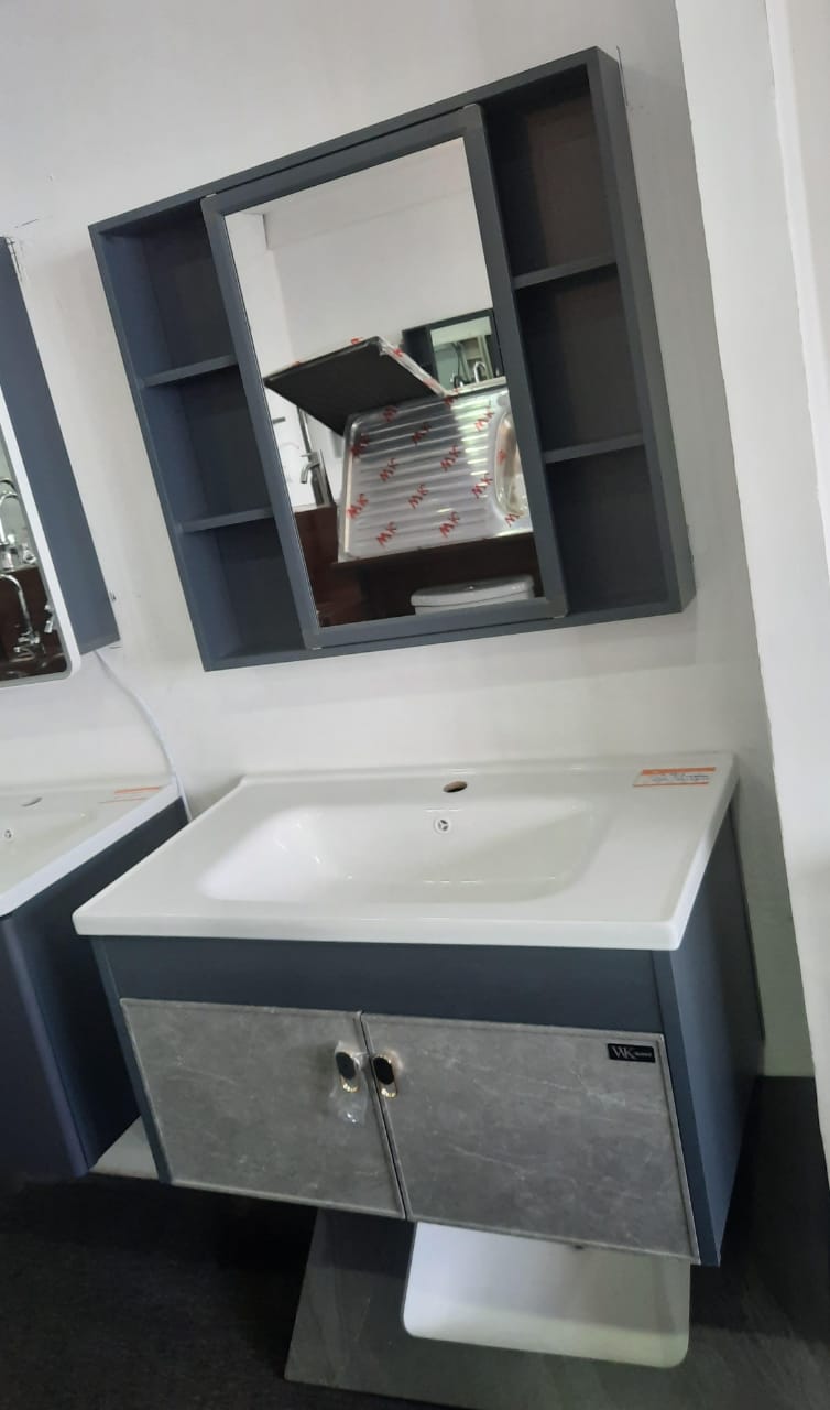 Hand Wash Cabinet Basin. Sliding Mirror. (Medium size)