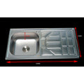 Stainless Kitchen Sink. Single Bowl single surface.