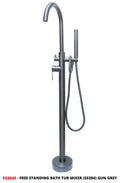Free standing buthtub mixer.